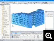 2- Modele de la structure en bois sur RFEM